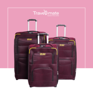 Two Wheel Diplomate X Zip Burgundy